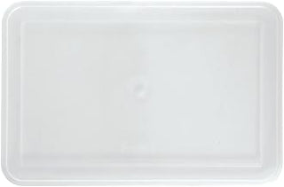 Food Storage Container Lid Translucent Plastic Food Box Lid for 4 Qt - 12 5/8"L x 8 1/4"W