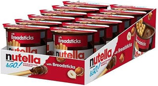 Nutella Hazelnut Spread Plus Pretzels Tray, 1.8 Ounce -- 48 per case.