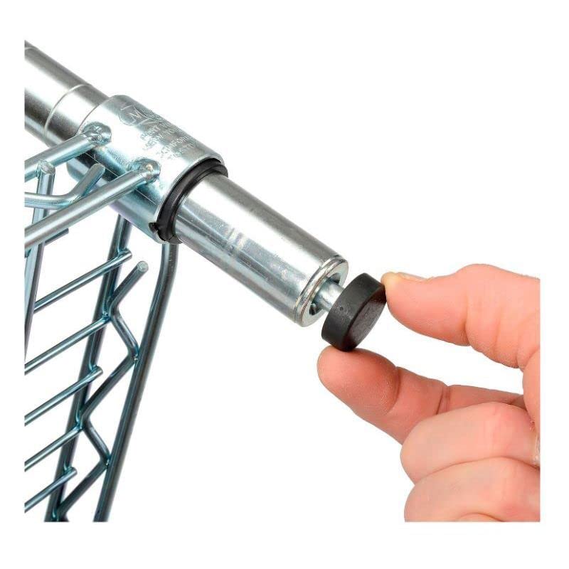 4-Shelf Shelving Unit Dimensions: 24" x 48" x 74" by Nexel – 24"x48"x74", Steel, Chrome, Model VP24487ZC