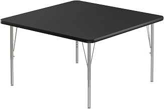 Correll Activity Tables with Black Granite Finish A3636-SQ-07-14-09