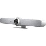 Rally Bar All-in-One Video Conferencing by Logitech – 6.5" x 35.8" x 5.1", White, Model 960-001320