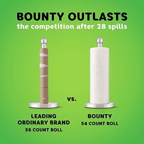 Bounty 1 / 90 Count (Pack of 8) / White Paper Towels