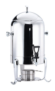 Octave Coffee Urn 11 quart by Browne Foodservice – round, Stainless Steel, Metal, Model 575173