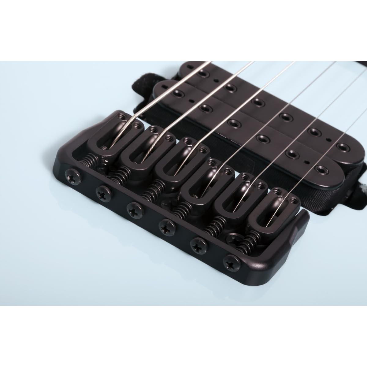 John Browne Tao-6 Electric Guitar - Azure by Schecter – Stainless Steel, Azure