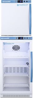 ACCUCOLD 20" Wide Performance Medical Refrigerator-Freezer Combination (LHD, Glass Door)