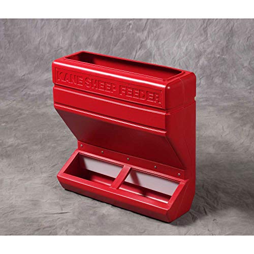 Lamb Creep Feeder Red by KANE – 72.0 pounds, Molded High Density Polyethylene, Red, Model LCF-24