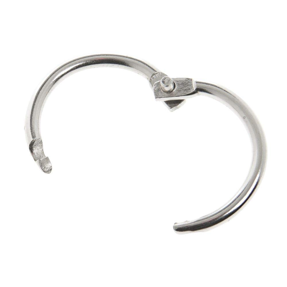 Metal Open/Close Ring - 3/4" Dia by FEDERAL SUPPLY – 3/4", Metal, Silver, Model ACC72201