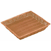 HUBERT Natural / 14"Lx12"Wx2.5"H / Rustic Shelf Baskets