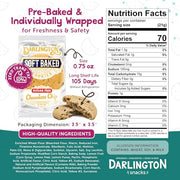 Darlington Snacks Chocolate Chip (Sugar-Free) / 0.75 Ounce (Pack of 106) / 106 Chocolate