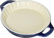 STAUB Ceramic 9-inch Pie Dish - Dark Blue