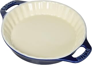 STAUB Ceramic 9-inch Pie Dish - Dark Blue