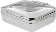 Kratos 4 Qt Modern Style Stainless Steel Half Size Chafer Induction-Ready