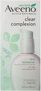 Johnson & Johnson 3811 Aveeno Clear Complexion Daily Moisturizer, Pump (Pack of 12)