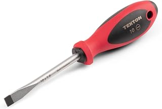 TEKTON 10 mm Slotted Screwdriver (4 in. Shank) | DWS01320