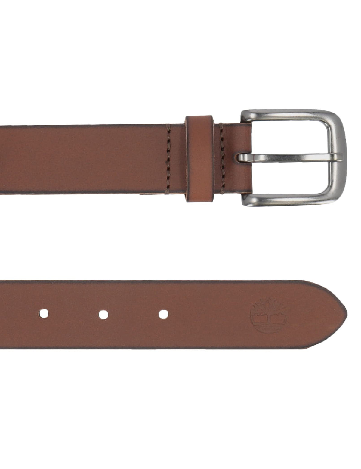 Boys' Leather Belt for Kids by Timberland – Medium, Leather, Brown/Classic, Model B78008/01M-01-M