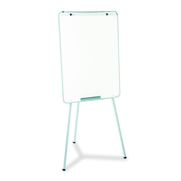 Oval Office -Dry-Erase -Easel by Quartet – Small 2' - 4', Metal, Gray, Model 70EG
