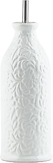 10 Strawberry Street Embossed Floral Oil Cruet