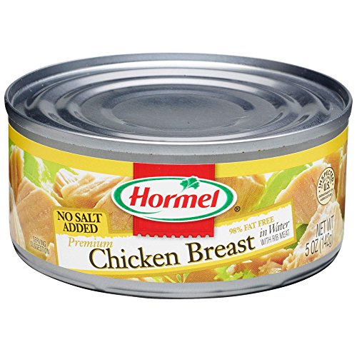 Hormel Chicken Breast No Salt / 5 Ounce (Pack of 12) / 12 Chicken