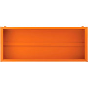 Emergency Preparedness Cabinet with Locking Recessed by Global Industrial – 12"L x 30"W x 30"H, Steel, Orange, Model 298684