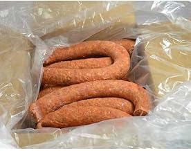 Eddy Pork and Beef Jalapeno and Cheese Sausage Rope, 10 Pound -- 1 each.