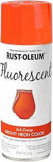 60-Pack of 11 oz Rust-Oleum Brands 1955830 Red-Orange Specialty Fluorescent Spray Paint