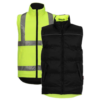 .XL Workreation High Visibility by TINGLEY – X-Large, Polyester, Fluorescent Yellow Green/Black, Model V26022