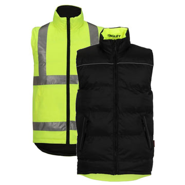 .XL Workreation High Visibility by TINGLEY – X-Large, Polyester, Fluorescent Yellow Green/Black, Model V26022