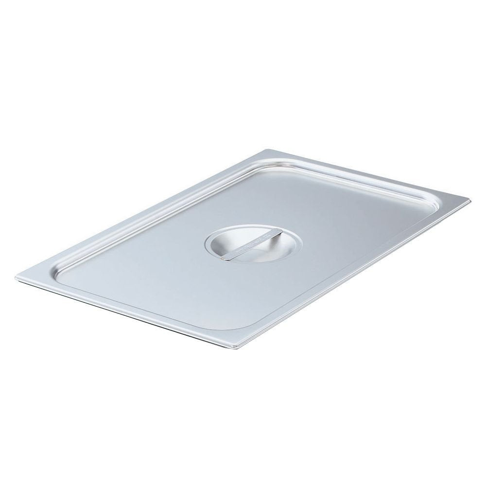 Solid Stainless Steel Full Size Pan Lid by Vollrath – Full Size, Stainless Steel, Silver, Model 77259