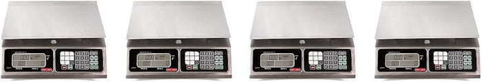 TORREY LPC40L Electronic Price Computing Scale, Rechargeable Battery, Stainless Steel Construction, 100 Memories, 8 Direct Access Keys, 40 lb (4)
