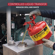 Justrite Red / 2.5 Gallon / Type I Gas Cans