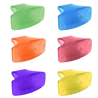 Eco Bowl Clip 2.0 Air Freshener by Fresh Products – 6 Count (Pack of 1), Blue,Green,Orange,Red, Pack of 6, Model FRS-EBC72-PACK3