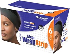 Graham Sanek Mega Wrapstrip Black (Pack of 2)