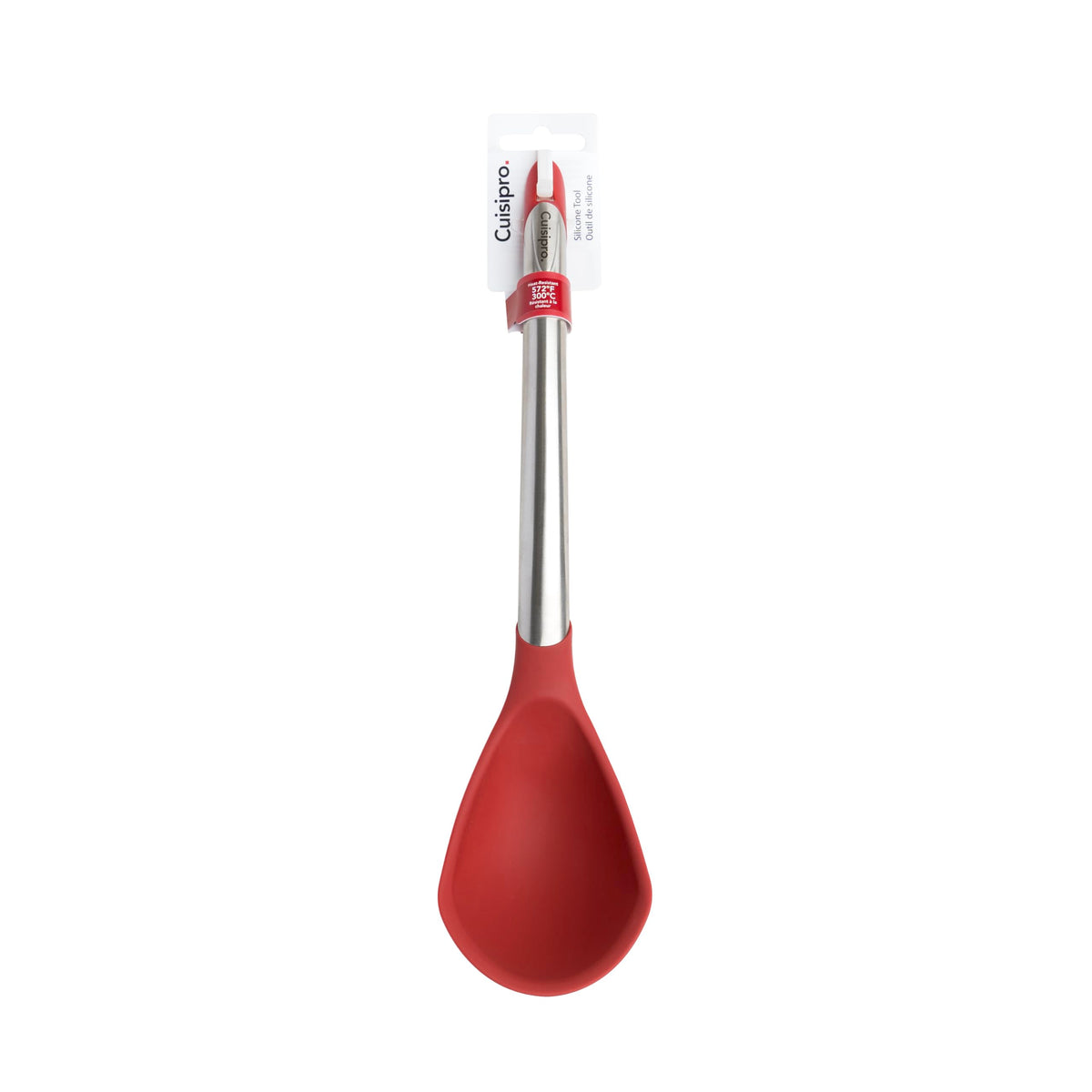 Cuisipro Red / 12.25" / Elegant Ladles