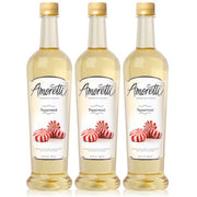 Amoretti Peppermint / 25.4 Fl Oz (Pack of 3) / 1 Syrups