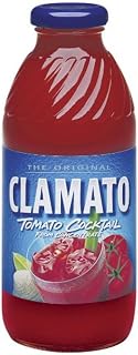 Clamato Juice, 16-Ounce Glass Bottles (Pack of 12)