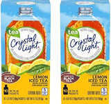 Crystal Light Powdered Drink Mix, Lemon Iced Tea, 10 CT, 0.7 OZ (Pack of 2)