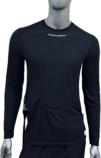 Paragon Cooling Shirt, Ignite Pro, Kink Free Water Tubing, Left Side Exit, SFI 3.3, Synthetic Fiber, Long Sleeve, Black, X-Large, Each