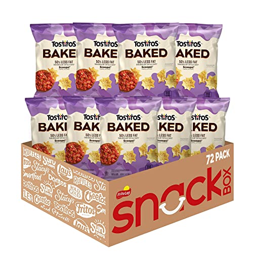 Tostitos Oven Baked Scoops / 0.88 Ounce (Pack of 72) / 72 Count Tortilla