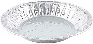 Handi-Foil 6" Aluminum Foil Pie Pan 15/16" Deep - Disposable Tart Tin Plates (Pack of 1000)
