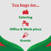 ENVELOPE TEA BAGS PK by PG Tips – PK200, Pack of 200, Model 15919604