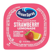 Ocean Spray Strawberry Lemonade / 4 Fl Oz (Pack of 48) / 48 Fruit Juice