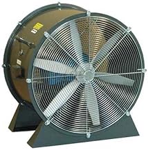 30" TEFC Aluminum Propeller Fan With Low Stand 3/4 HP 10400 CFM
