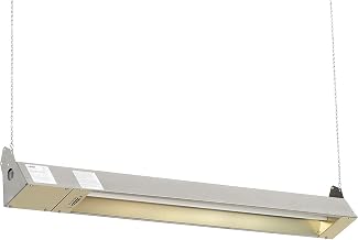 TPI Indoor/Outdoor Quartz Electric Infrared Heater 120V 1500W Stainless Steel