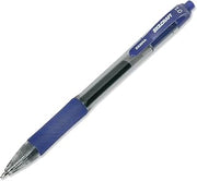 AbilityOne 7520016473138 SKILCRAFT Gel Pen, Retractable, Bold 1 mm, Blue Ink, Clear/Blue Barrel, Dozen