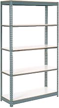 Global Industrial Extra Heavy Duty Shelving 48Wx18Dx60H 5 Shelves 1500 lbs. Cap. Per Shelf Gry