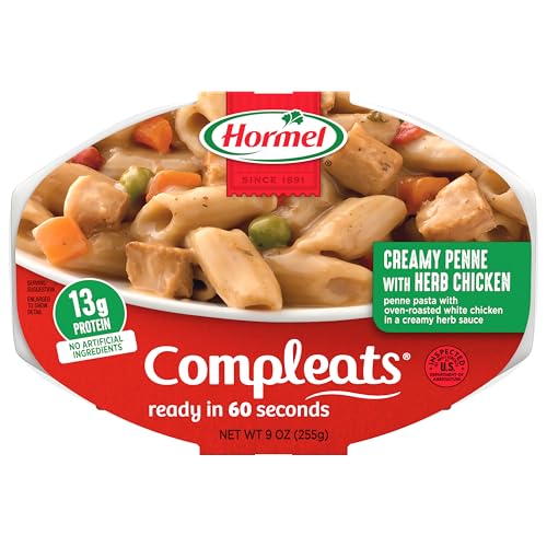 HORMEL COMPLEATS Italian Chicken and Penne / 9 Ounce (Pack of 6) / 6 Penne