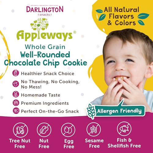 Appleways Chocolate Chip / 1.4 Ounce (Pack of 160) / 160 Chocolate Chip