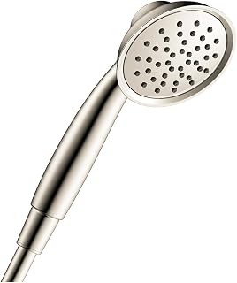 hansgrohe 4782830 Joleena 1.75 GPM 1-Jet Handshower, 3.75-Inches Wide, Polished Nickel