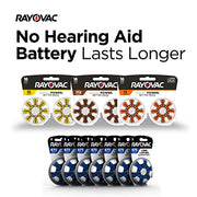 Rayovac 16 Count / Orange Tab / Size 13 Batteries & Chargers