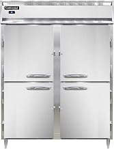 DL2RE-HD Designer Line Extra-Wide Two Section Reach In Refrigerator, 57" W, Half-Height Doors
